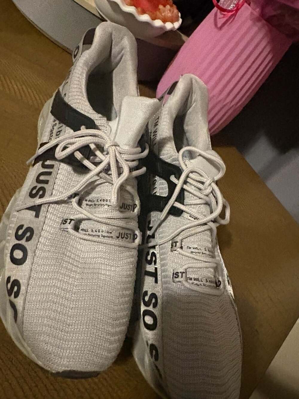 Just So So Men's White Blade Running Shoes Size EU 46